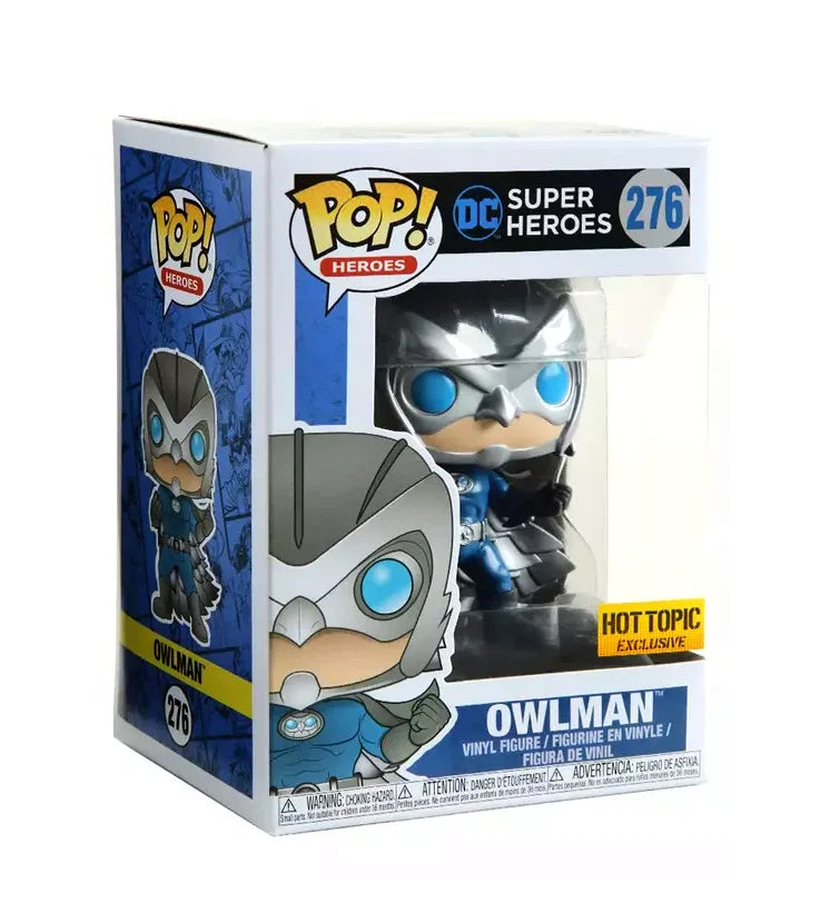 Funko Pop! Heroes D.C. Super Heroes - Owlman #276 - Hot Topic Exclusive