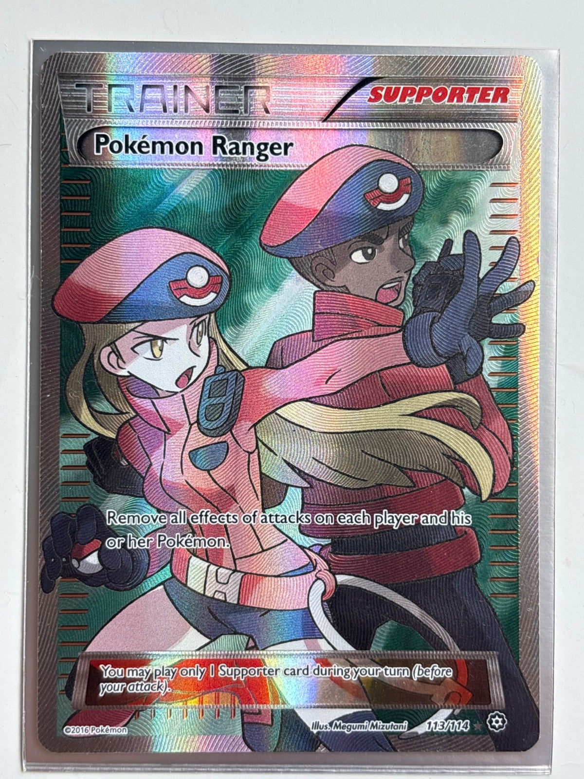 Pokemon Ranger (Full Art) 113 (Steam Siege)