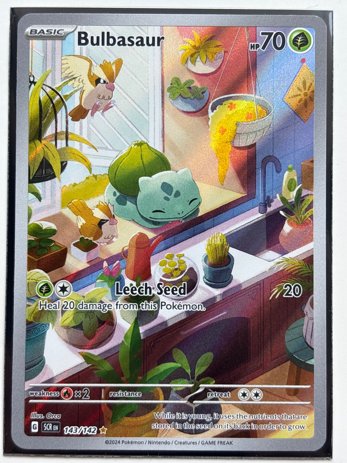 Bulbasaur 143/142 (Stellar Crown)