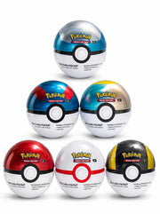 TCG Poke Ball Tin Premier 1 Assorted Ball | 3 Booster Packs