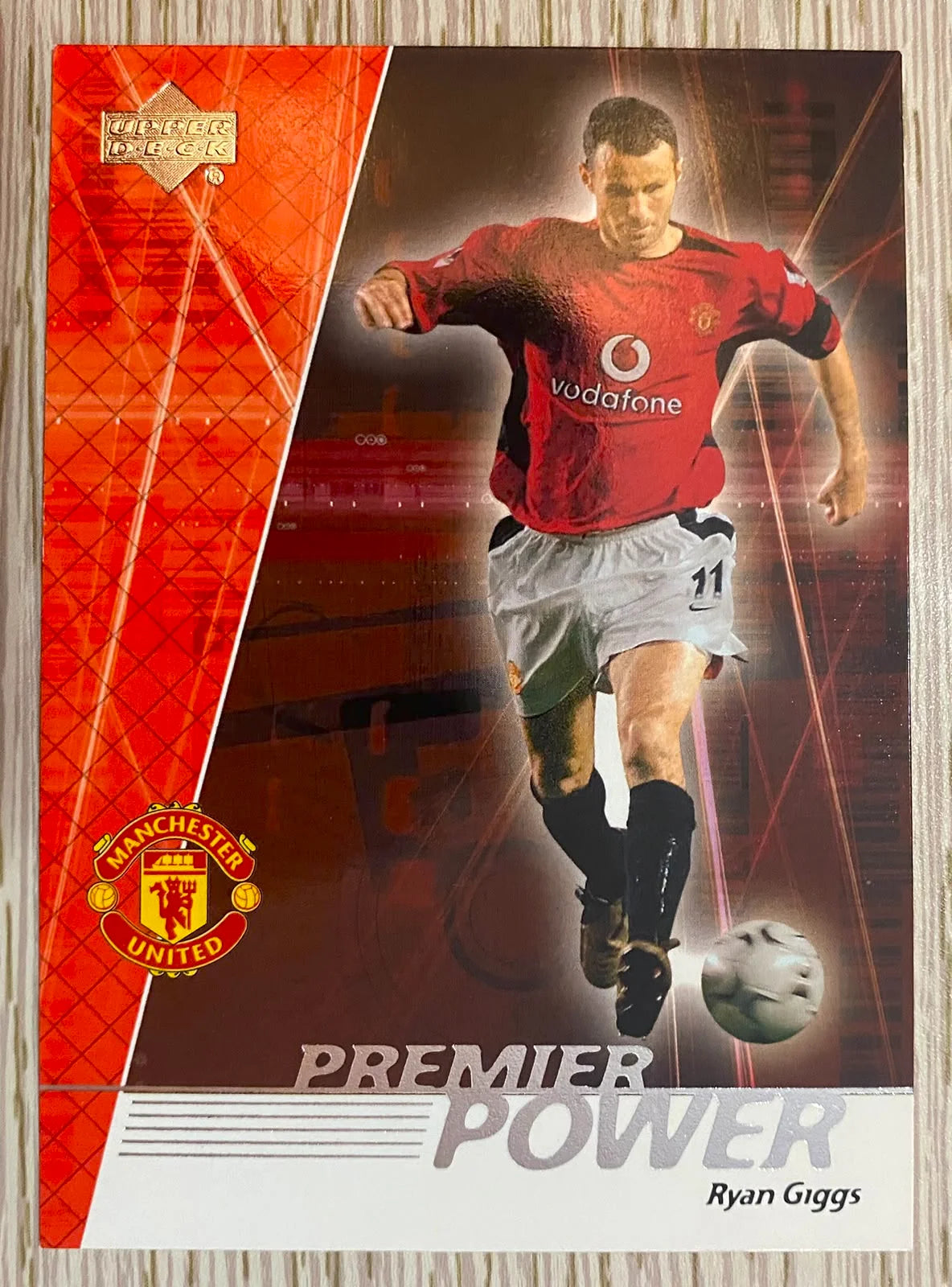Ryan Giggs - Upper Deck MUFC 2002-03 Premier Power