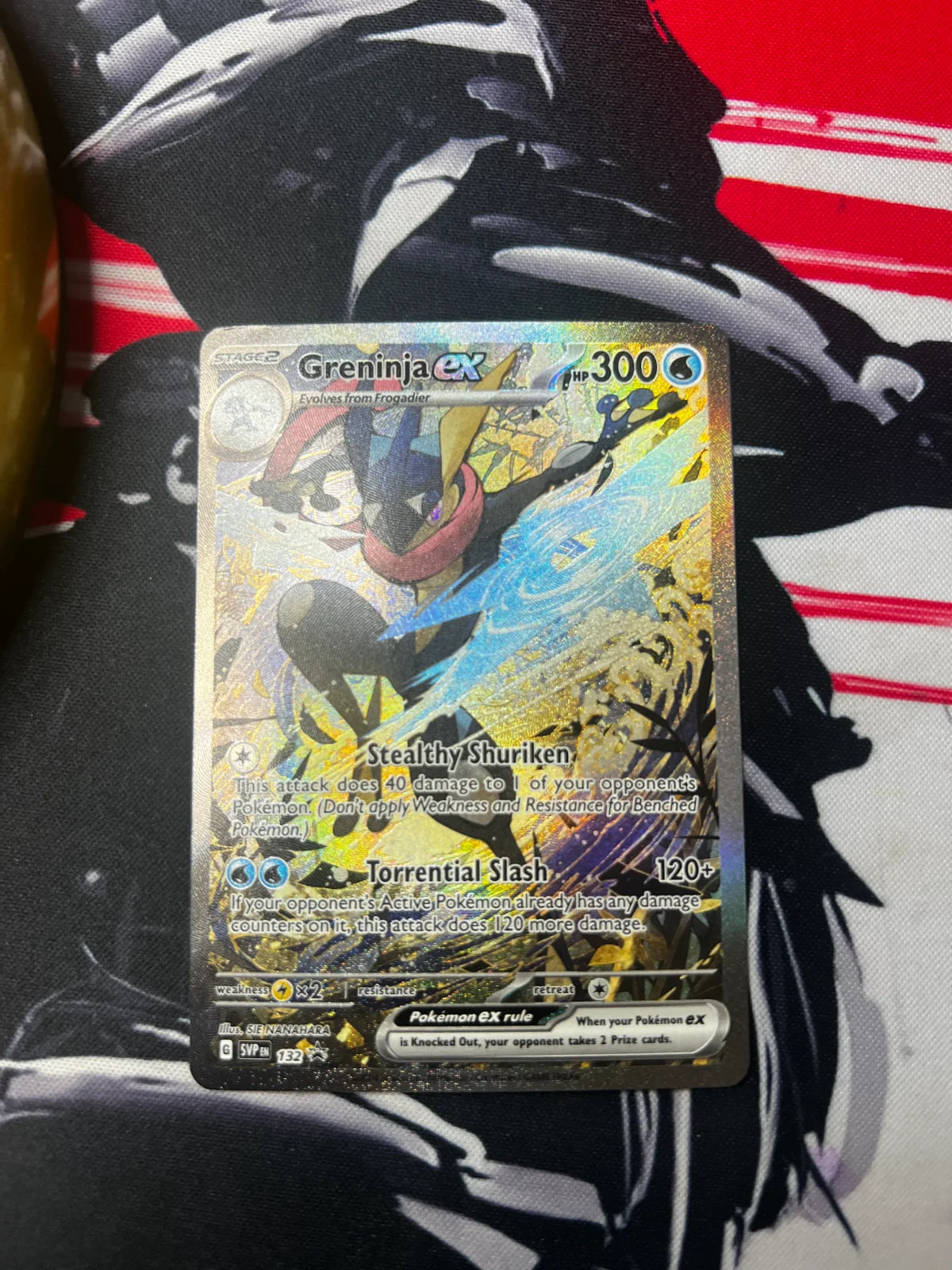 Greninja ex 132 (Scarlet & Violet Promo)