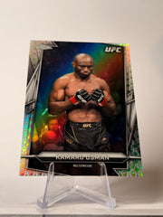 2026 Topps Chrome UFC Kamaru Usman #27 Refractor