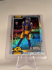 2026 Topps CJ Daniels RC #391 Diamante Foil – Los Angeles Rams