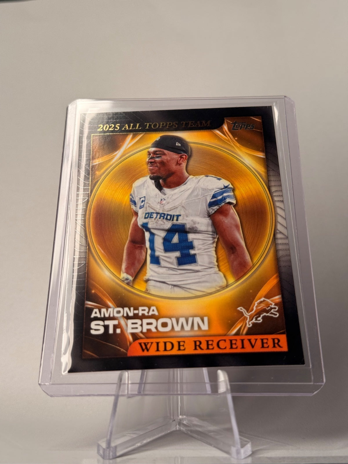 2026 Topps Amon-Ra St. Brown #25ATT-17 2025 All Topps Team – Lions