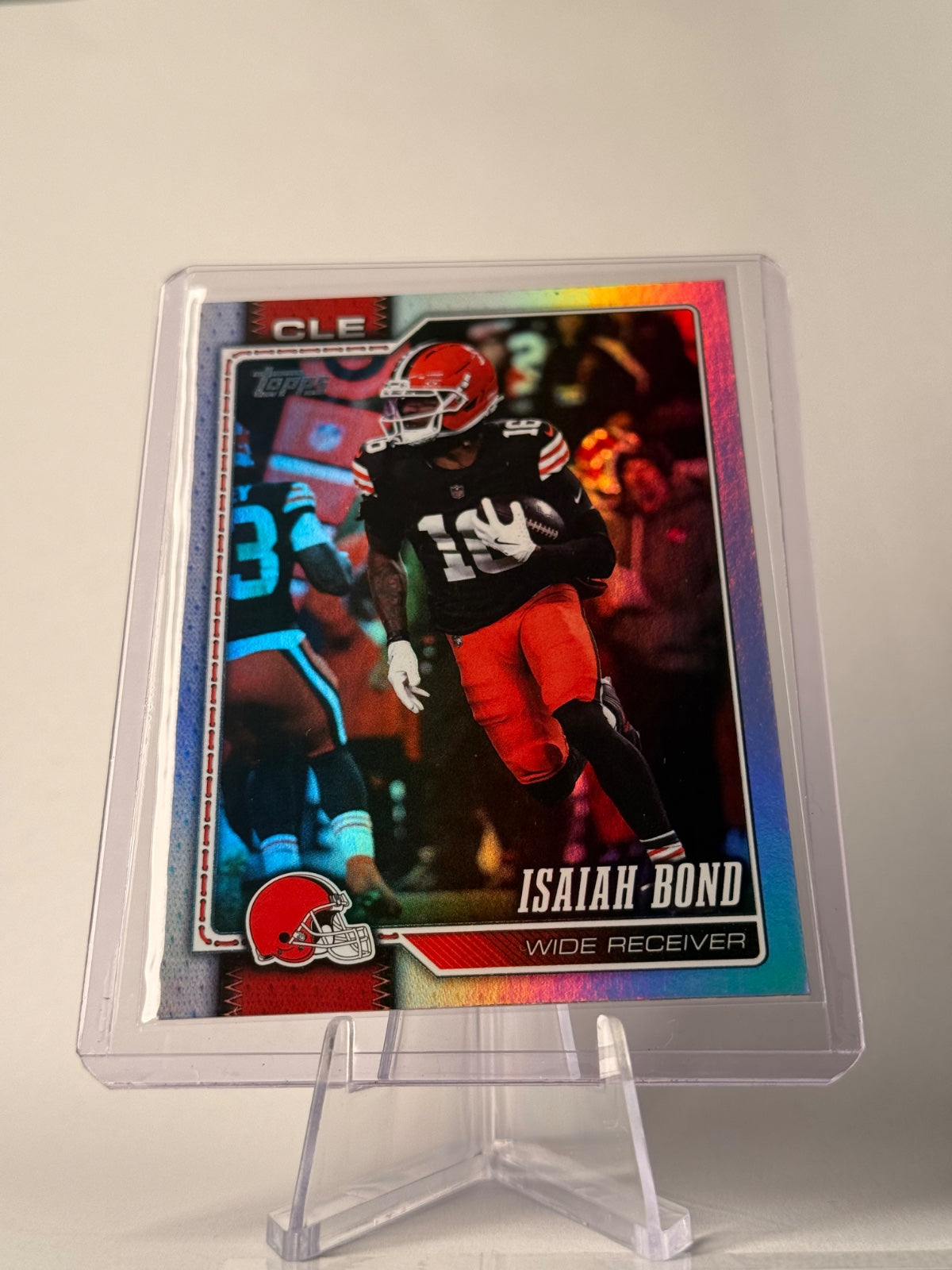 2026 Topps Isaiah Bond #47 Rainbow Foil – Cleveland Browns