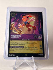 Pinocchio – Strings Attached 61/204 Legendary Disney Lorcana Reign of Jafar EN