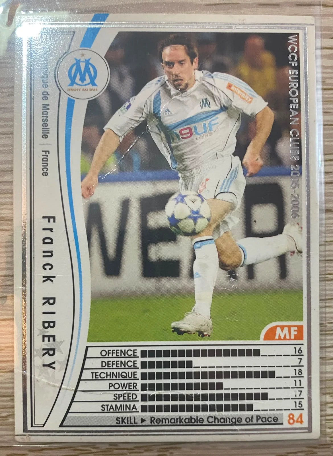Franck Ribery - Panini WCCF 2005-06 - Olympique de Marseille