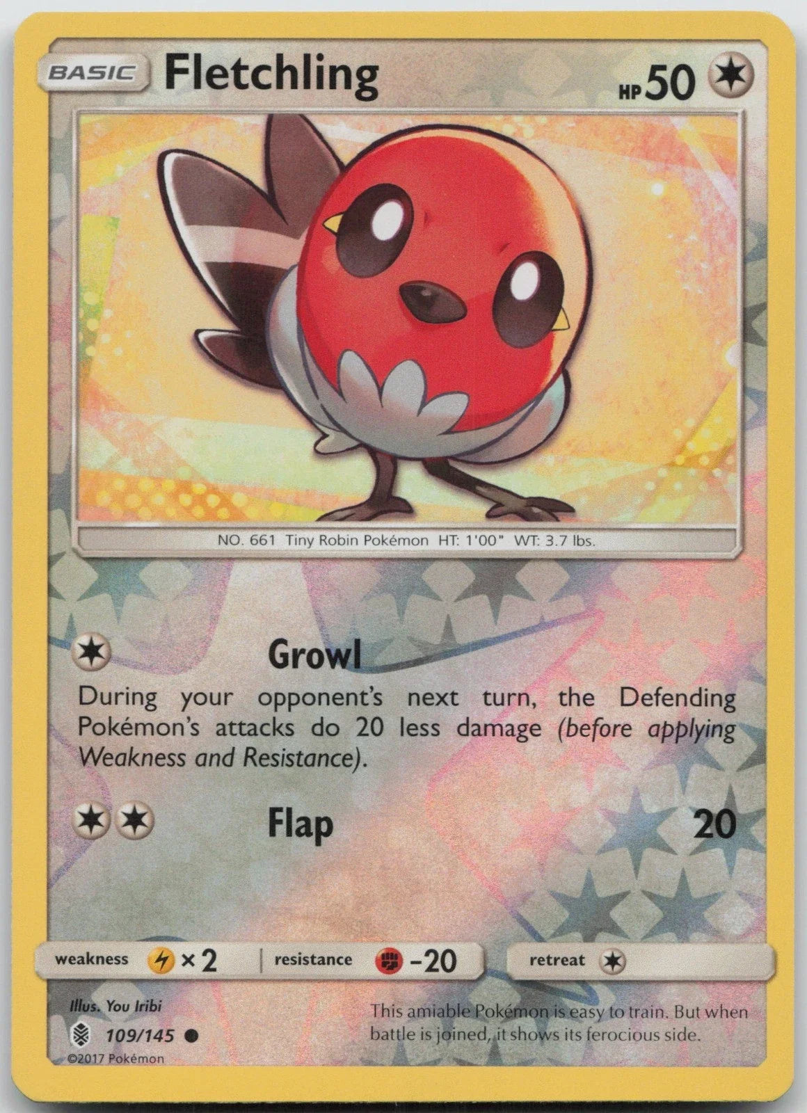 Fletchling 109/145 · (Guardians Rising) by  You Iribi