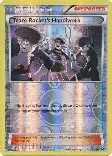 Team Rocket's Handiwork 112 · Reverse Holofoil (Fates Collide)