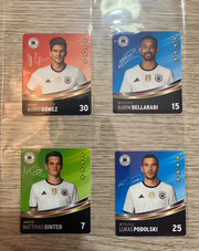 Rare German MNT 2016 REWE Offizielles DFB Small Lot - Podolski, Gomez, Bellarabi, Ginter
