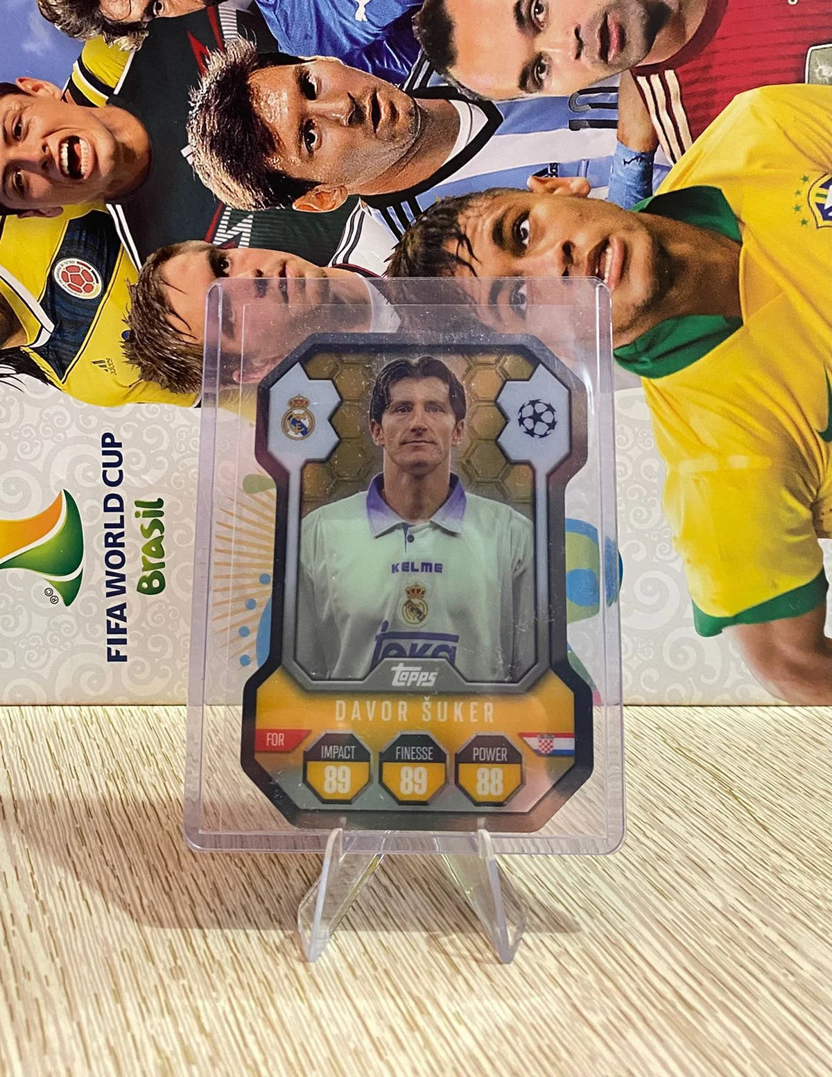 Davor Šuker - Chrome Pro Elite Shield - Topps Match Attax UCC 2024-25