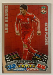 Luis Suárez Star Player - Topps Match Attax PL 2011/12 - Liverpool