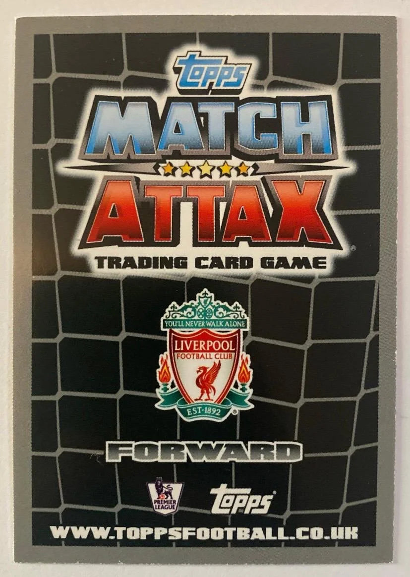 Luis Suárez Star Player - Topps Match Attax PL 2011/12 - Liverpool