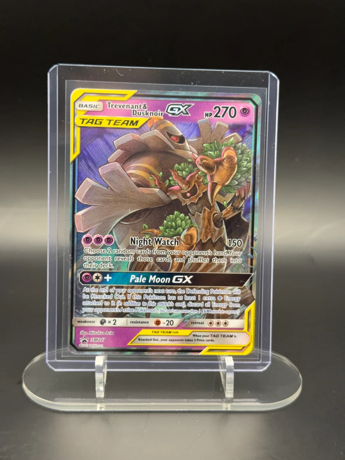 Trevenant & Dusknoir GX SM217 (SM Promos)