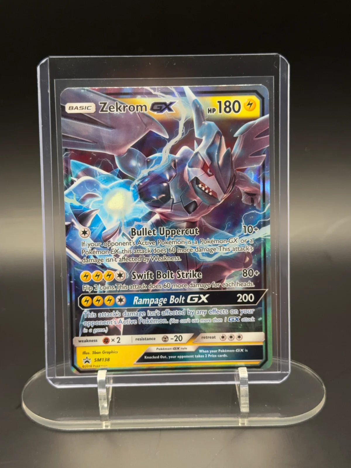 Zekrom GX SM138 (SM Black Star Promos)