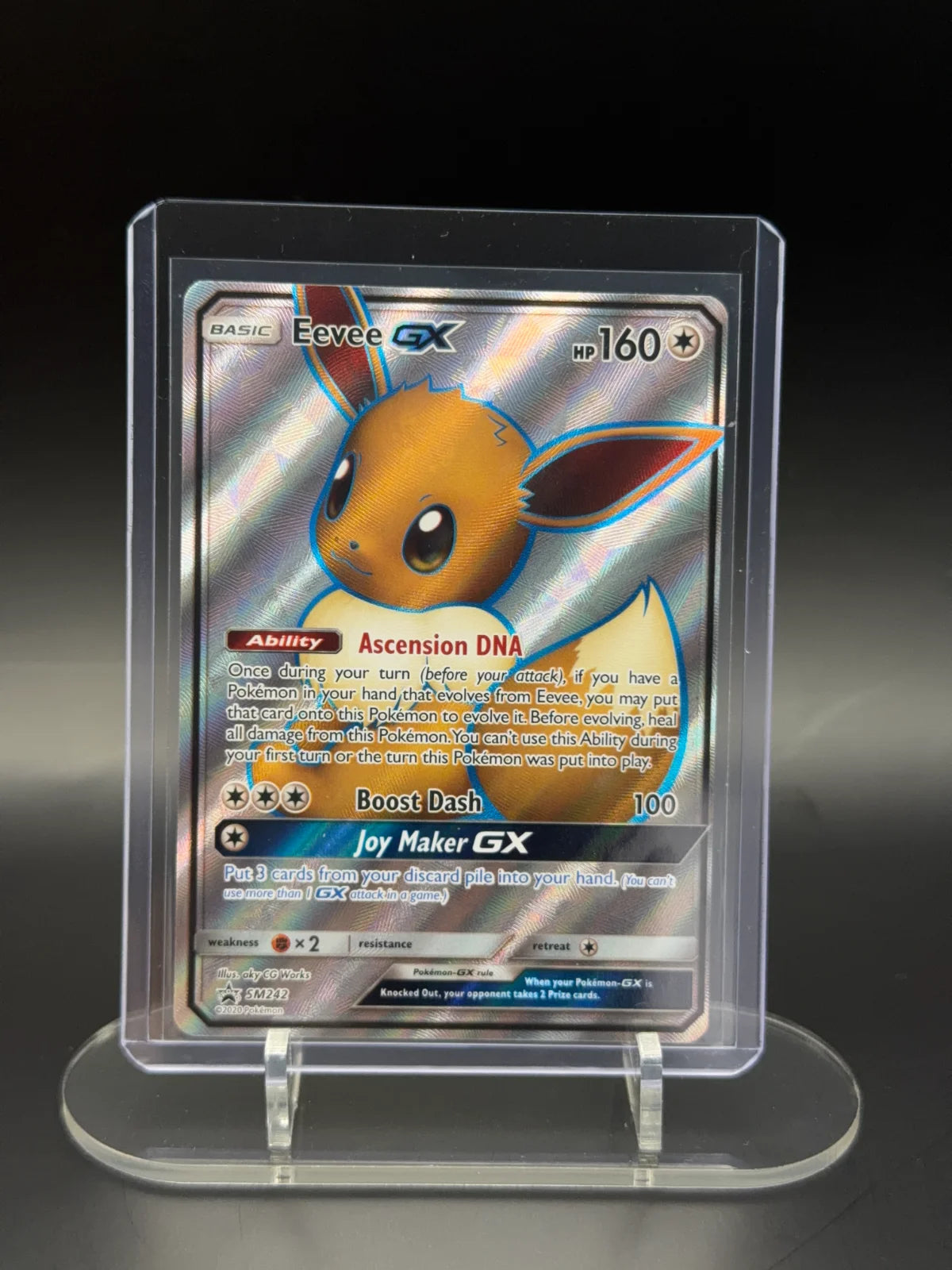 Eevee GX SM242 (Pokemon Hidden Fates)