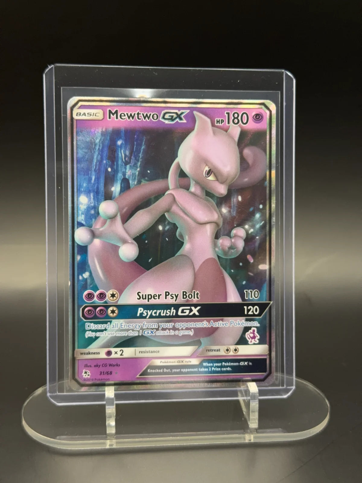 Mewtwo GX 31/68 (Pokemon Hidden Fates)