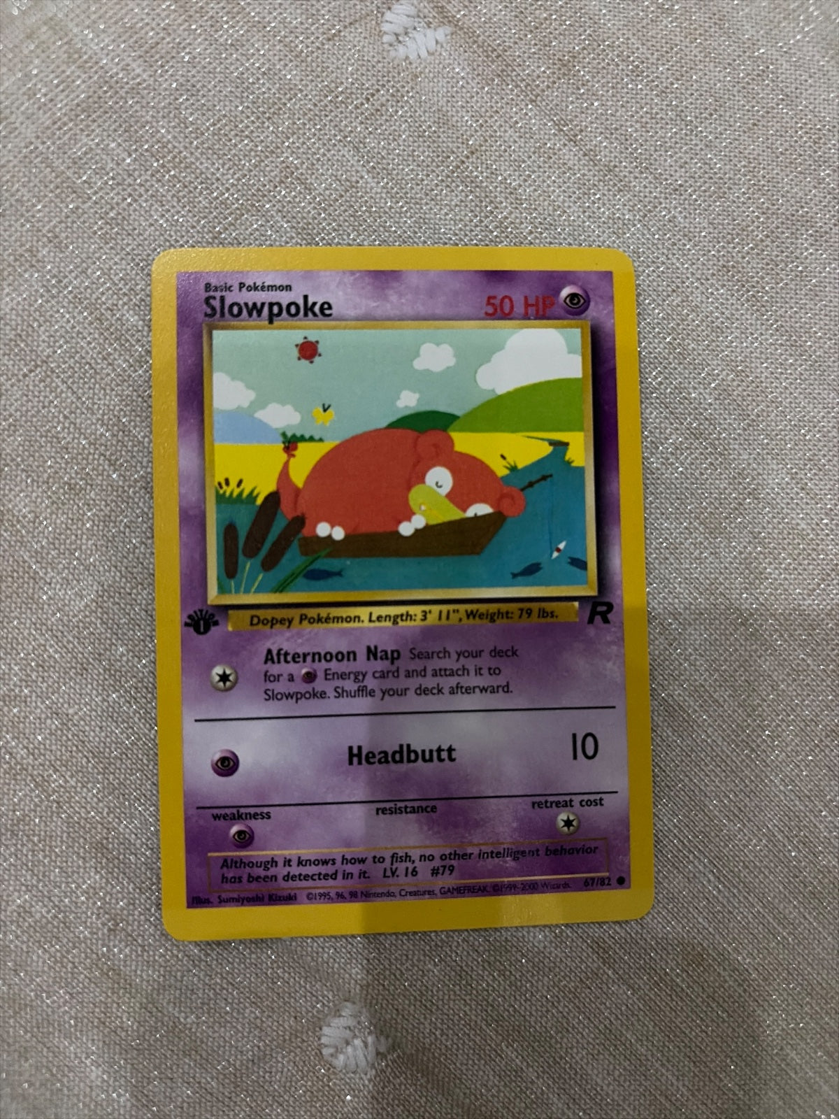 Slowpoke 67 · 1st Edition (Team Rocket)