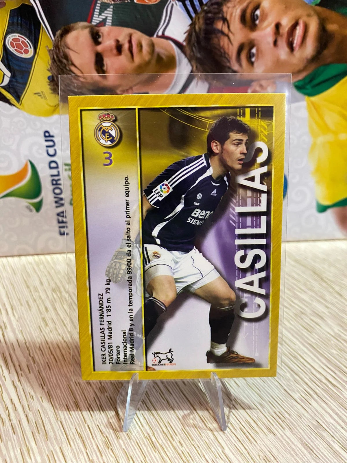 Iker Casillas - Mundicromo 2007-08 Retro La Liga Collection