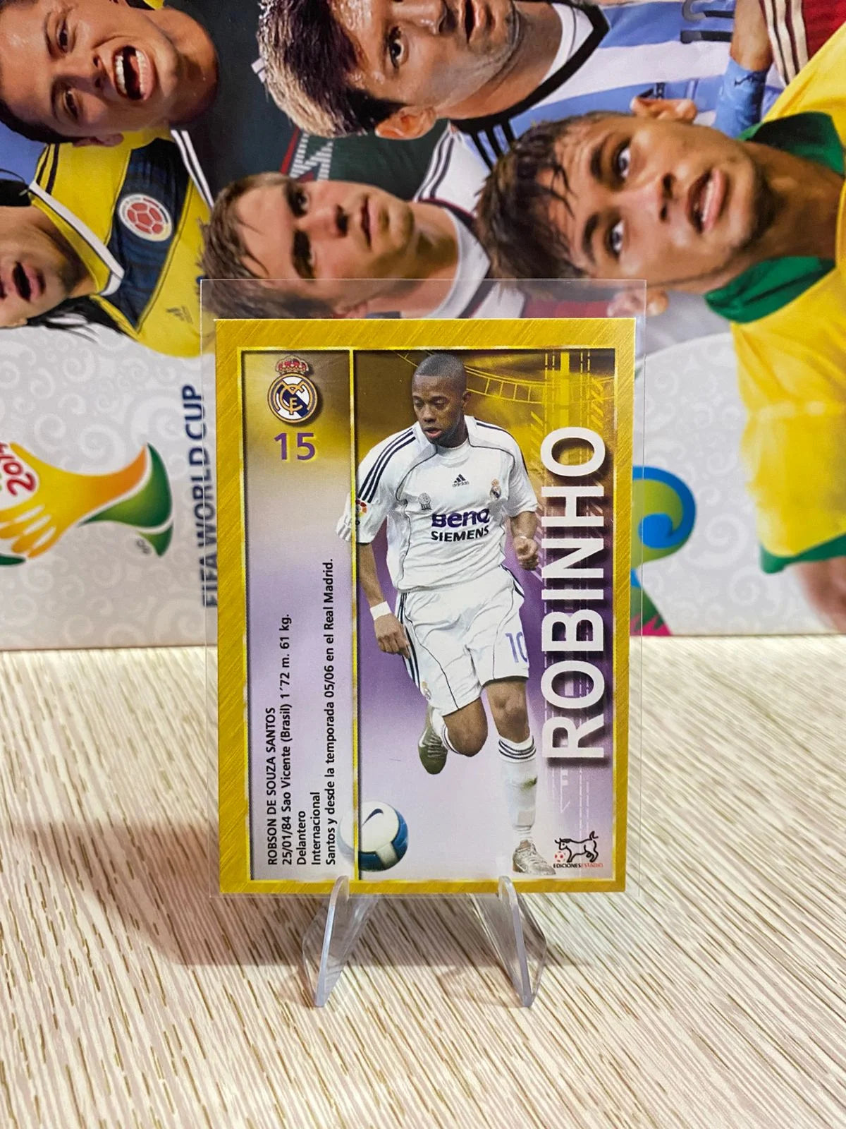 Robinho - Mundicromo 2007-08 - Retro La Liga Collection