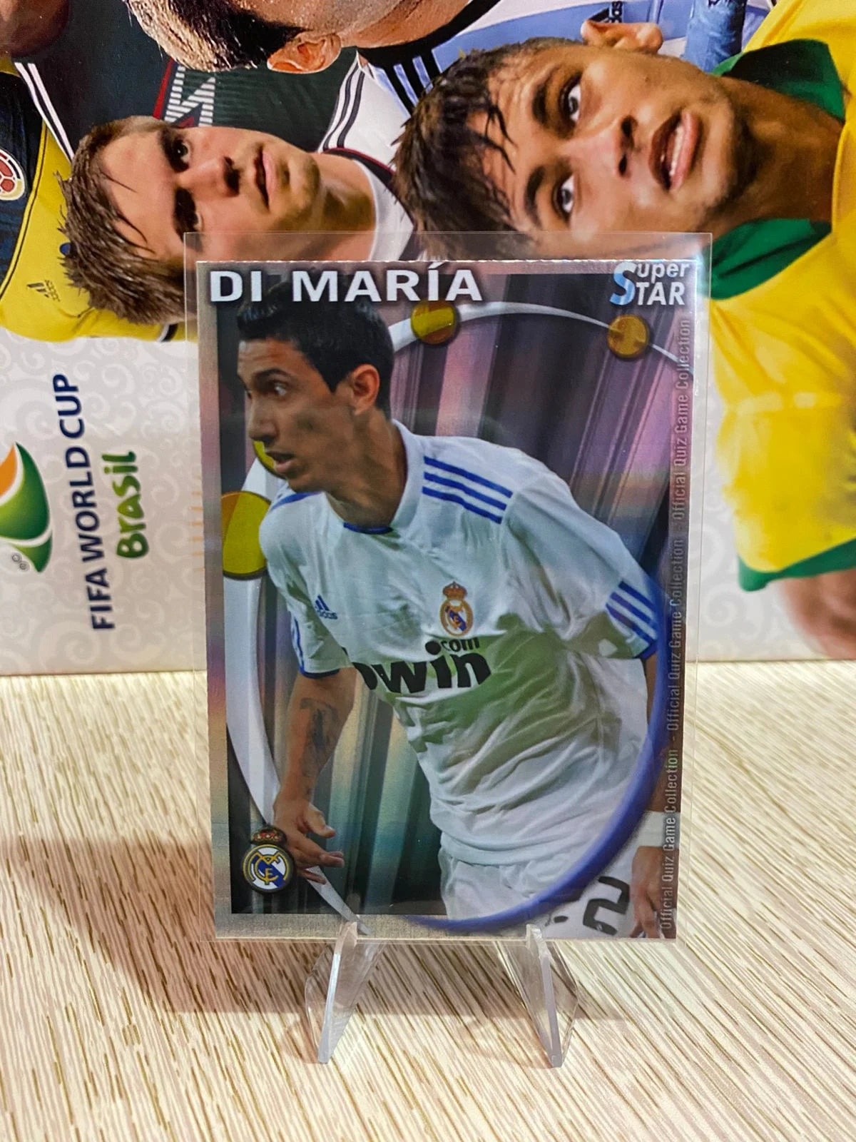 Angel Di María SuperStar - Mundicromo 2010/11 - Retro La Liga Collection
