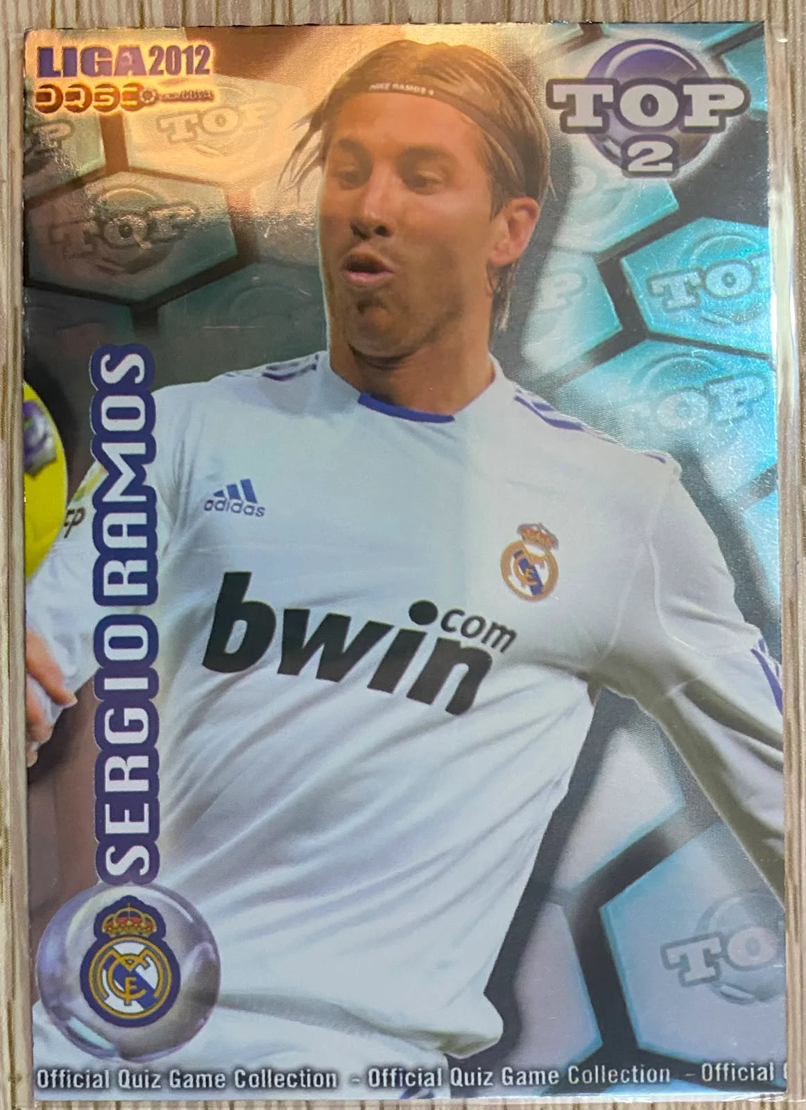 Sergio Ramos Top - Mundicromo 2011/12 - Retro La Liga Collection