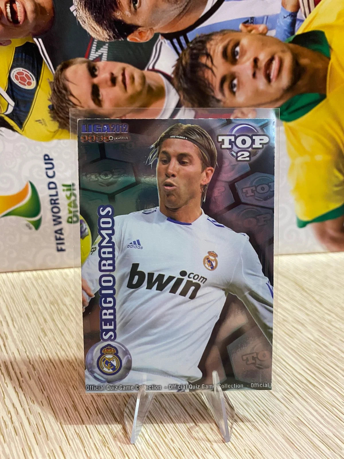 Sergio Ramos Top - Mundicromo 2011/12 - Retro La Liga Collection