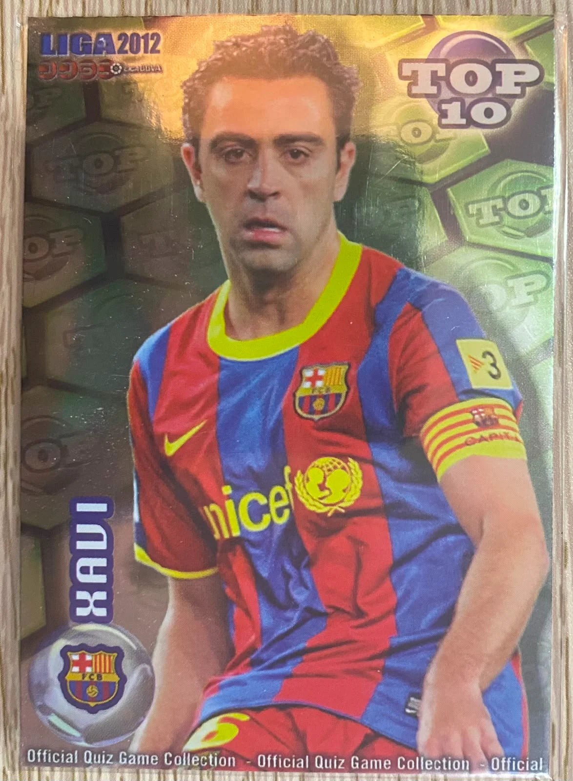 Xavi Top - Mundicromo 2011/12 - Retro La Liga Collection