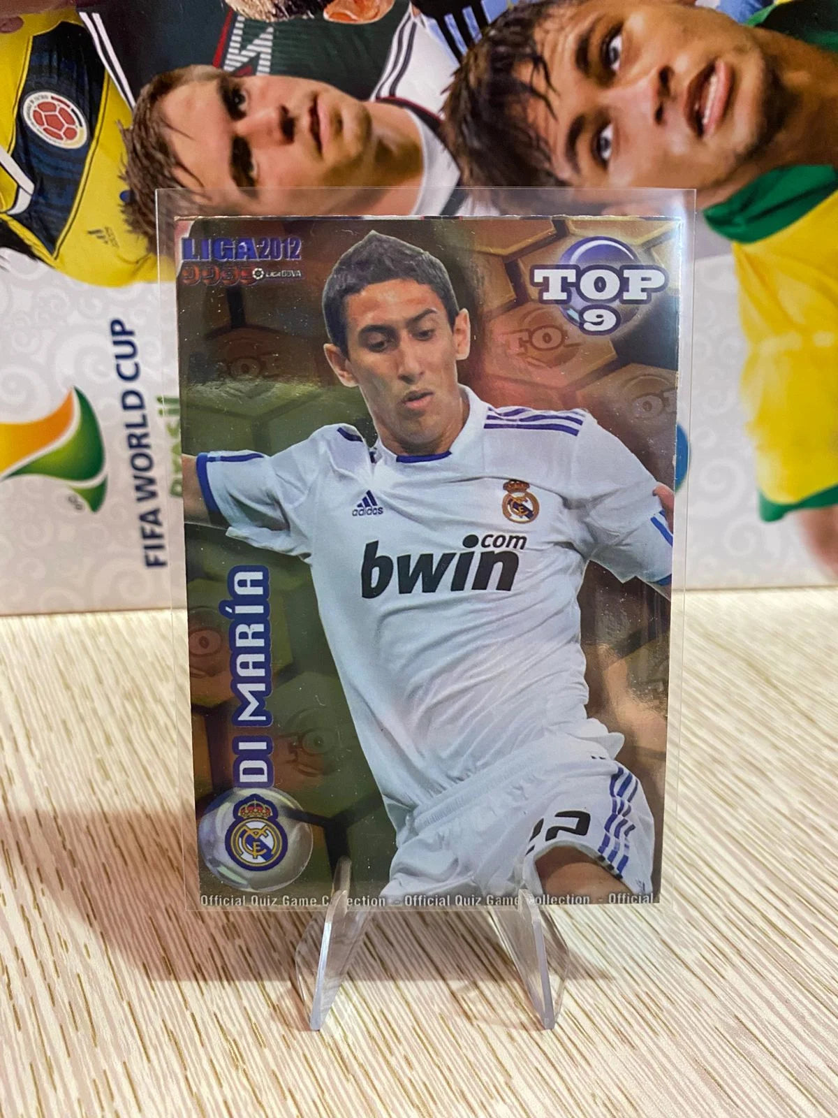 Angel Di María Top - Mundicromo 2011/12 - Retro La Liga Collection
