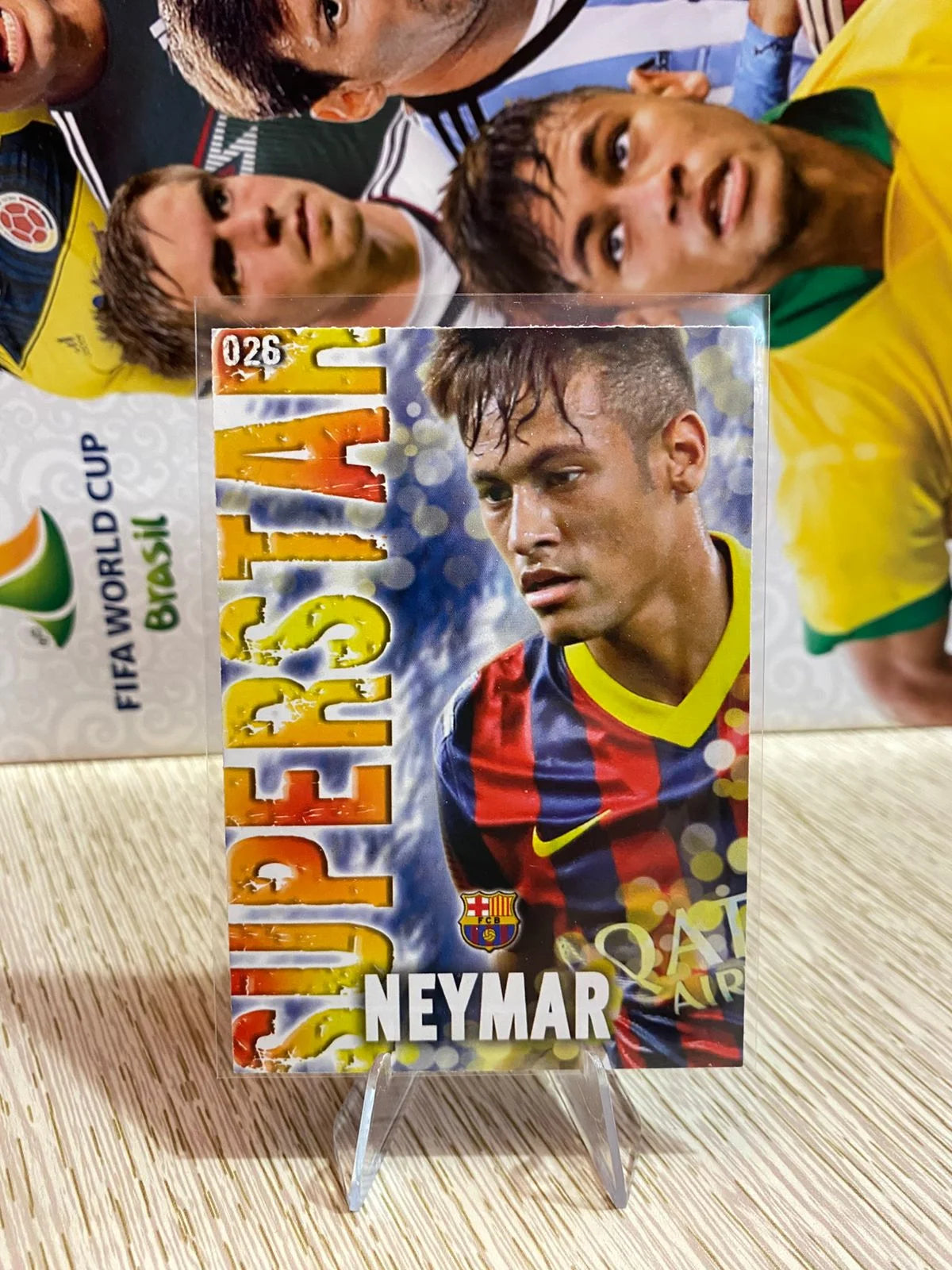 Neymar Superstar - Mundicromo 2013/14 - Retro La Liga Collection