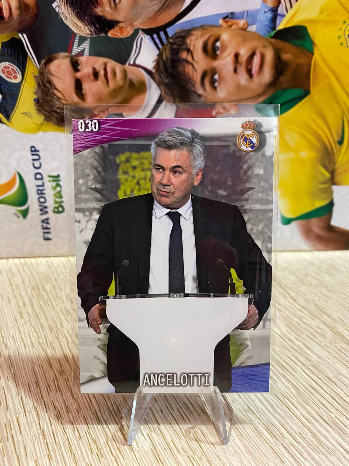 Carlo Ancelotti MGR - Mundicromo 2013/14 - Retro La Liga Collection