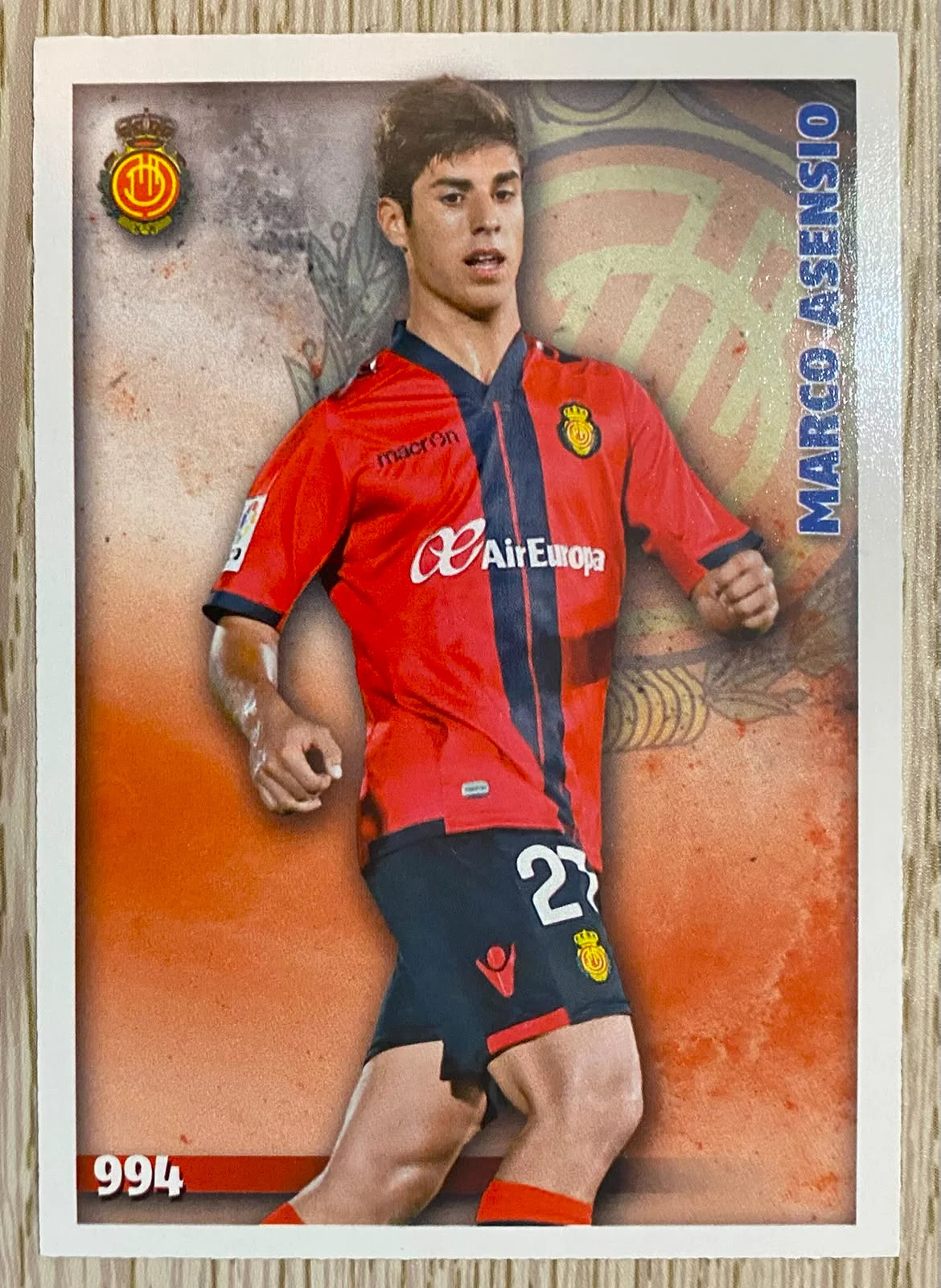 Marco Asensio RC - Mundicromo 2014/15 - Retro La Liga Collection