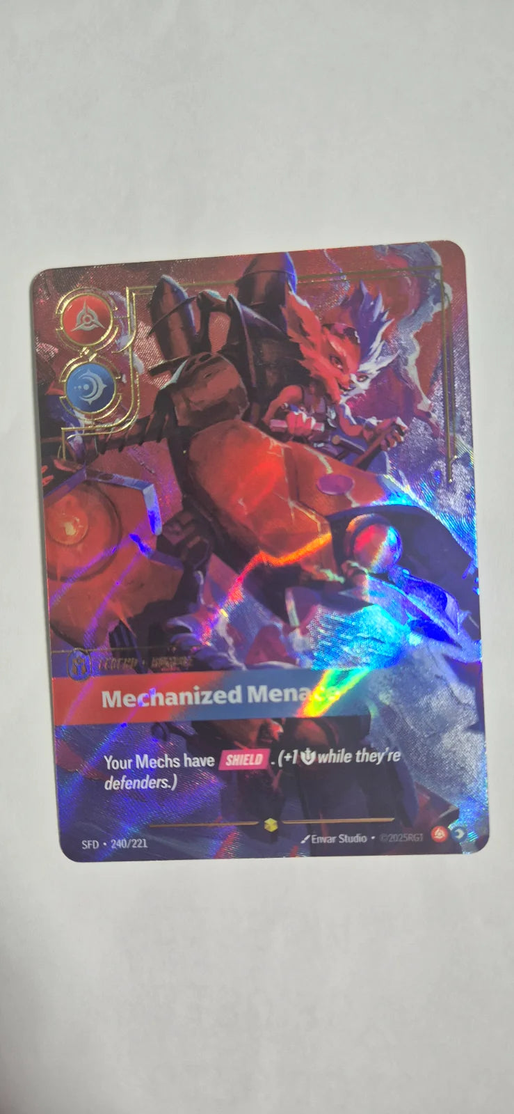 Rumble - Mechanized Menace (Overnumbered) 240/221 (Spiritforged)