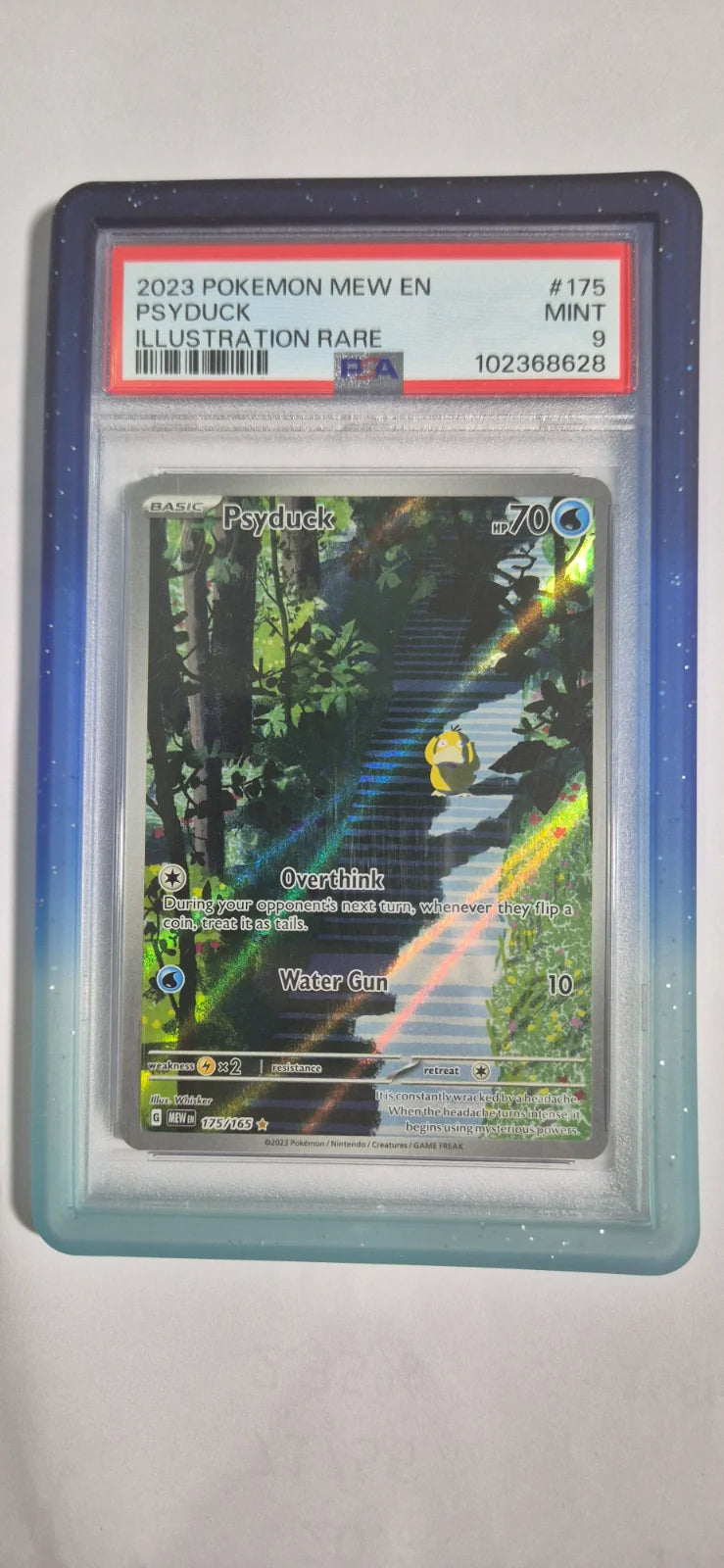 Psyduck 175/165 (SV: 151) — PSA 9