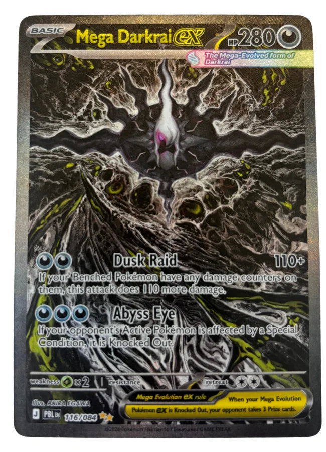 Mega Darkrai ex 116/084 (Pitch Black)