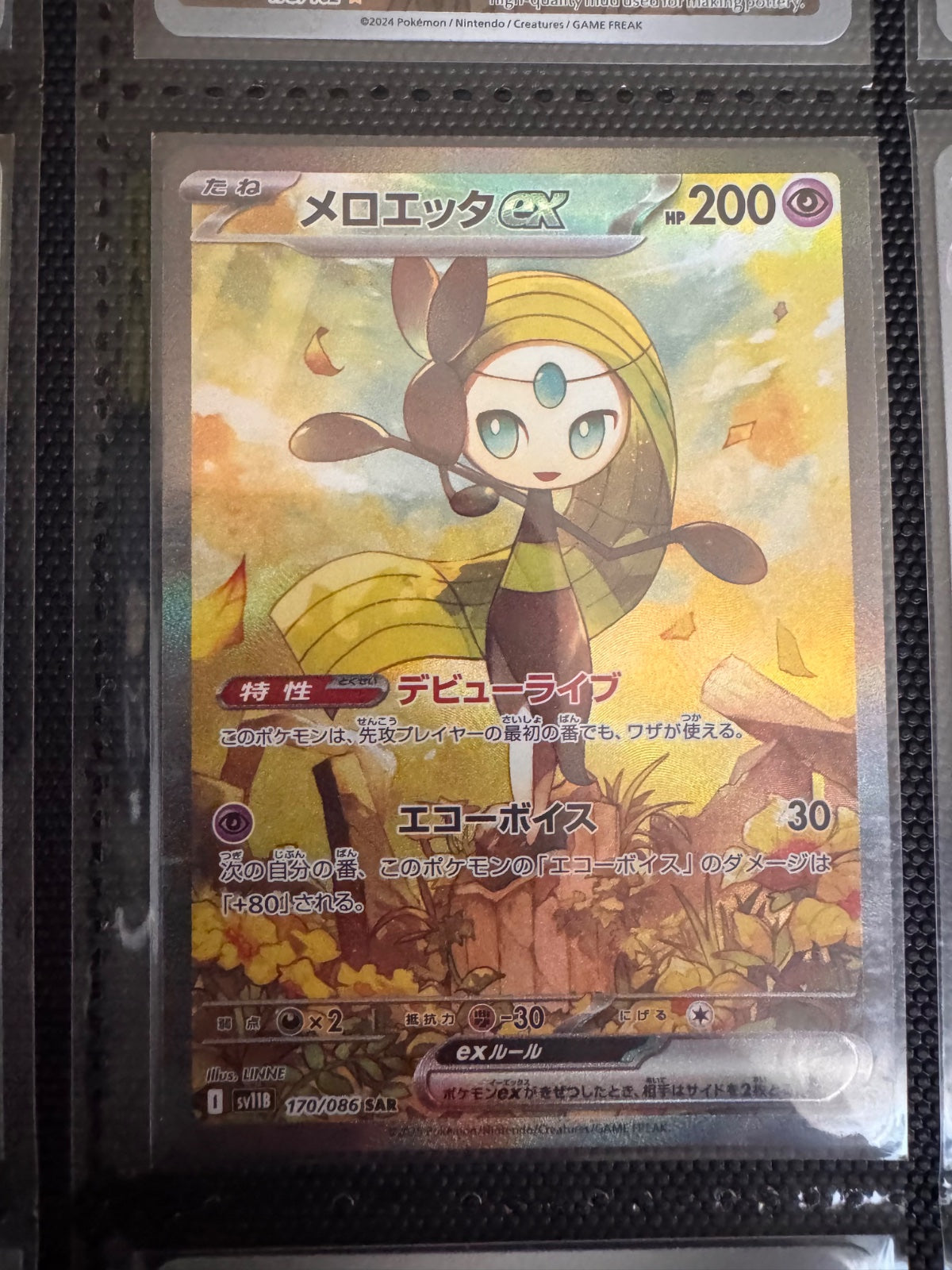 Meloetta ex 170/086 (Black Bolt)