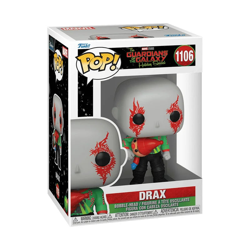 Funko Pop! Marvel Studios - The Guardians Of The Galaxy : Holiday Special - Drax #1106
