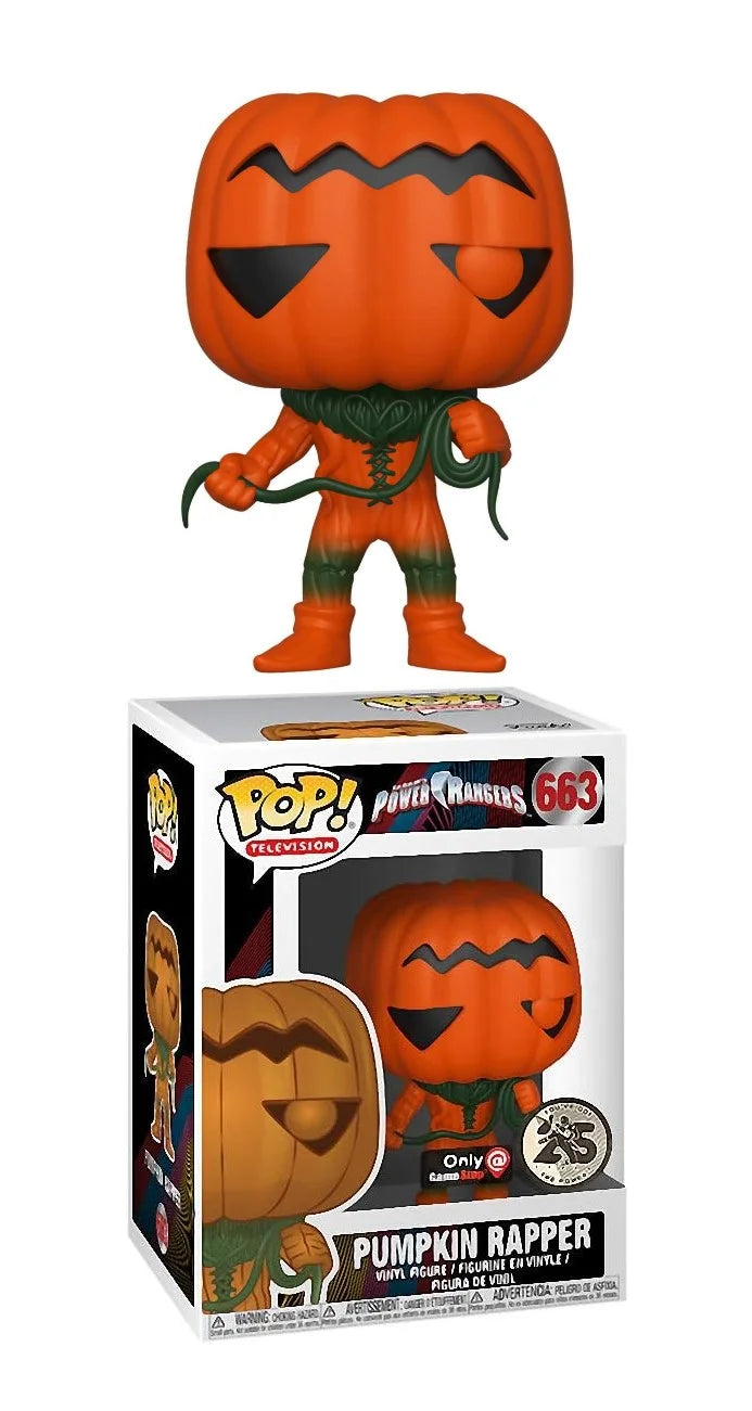 Funko Pop! Television - Power Rangers 25 Years : Pumpkin Rapper #683 - Gamestop Exclusive