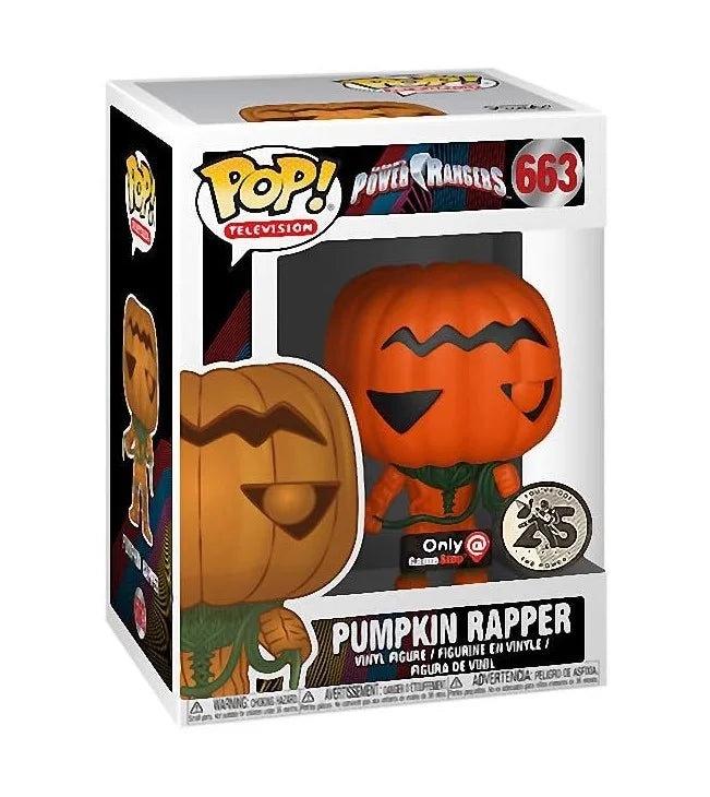 Funko Pop! Television - Power Rangers 25 Years : Pumpkin Rapper #683 - Gamestop Exclusive