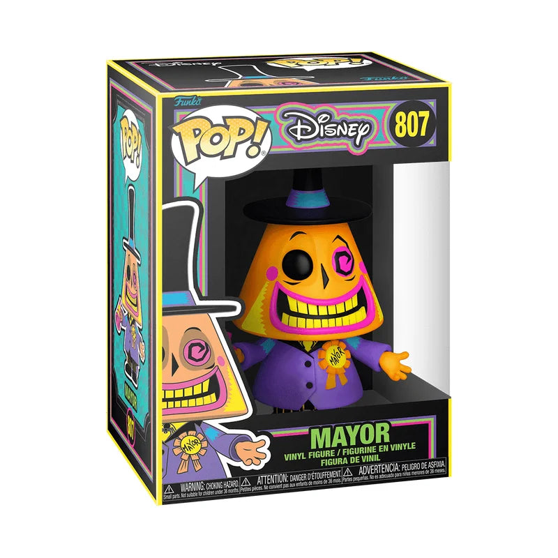 Funko Pop! Disney - Mayor (Blacklight) #807