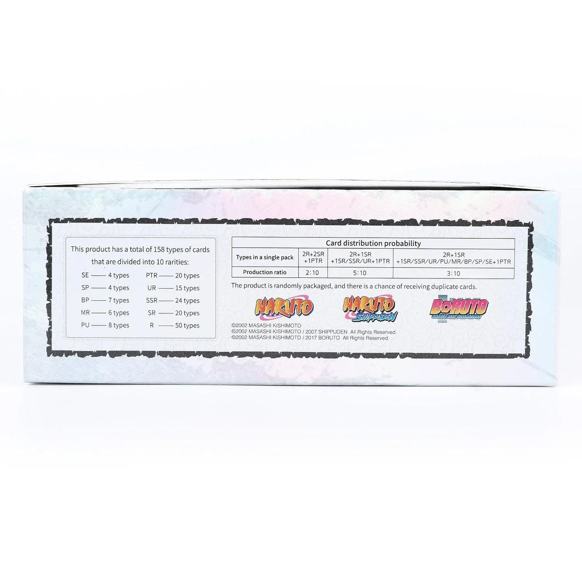 Naruto Kayou Chapter Jin Series 1 English TCG Booster Box