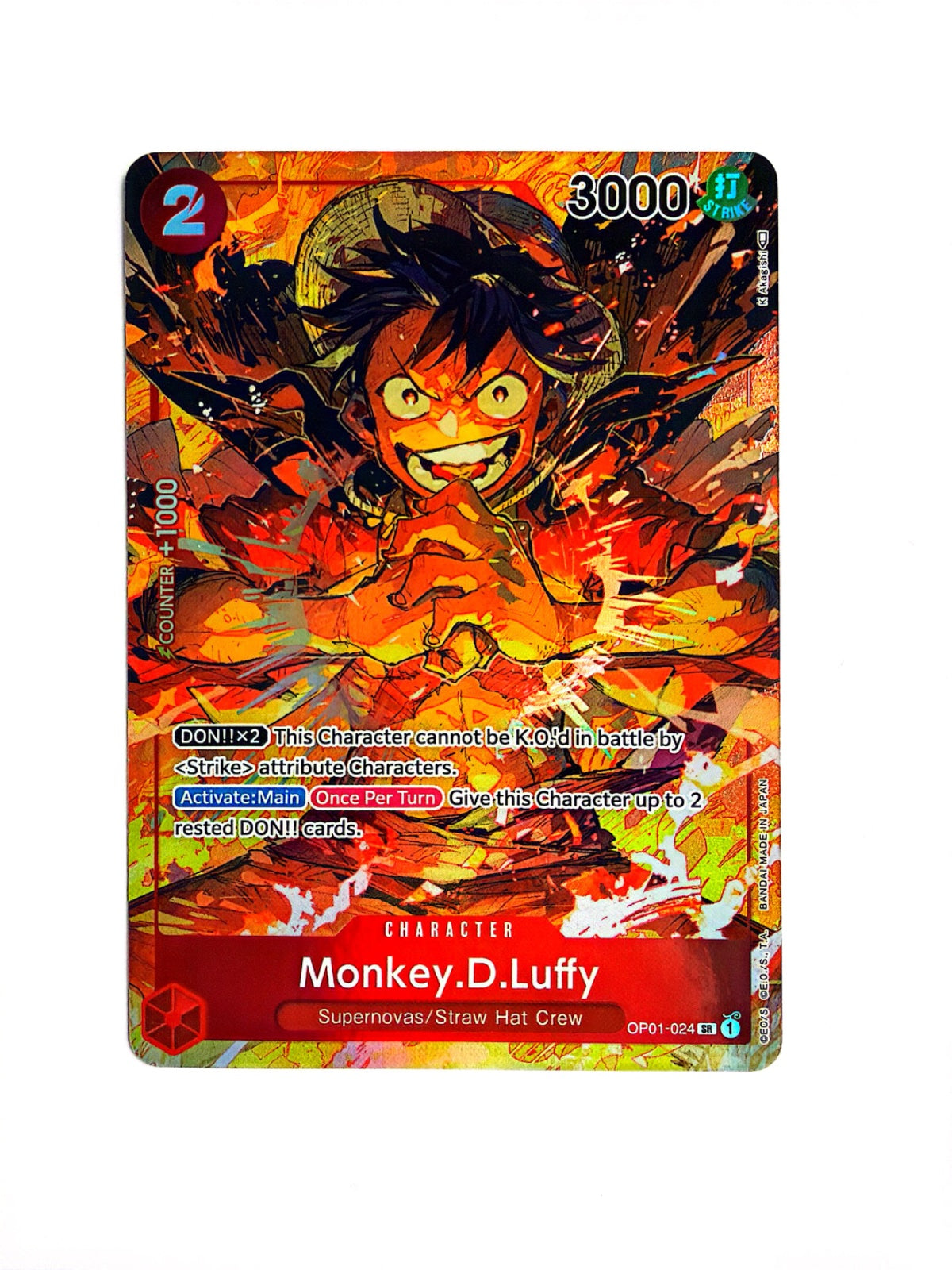Monkey.D.Luffy (024) (Parallel) OP01-024 (Romance Dawn)