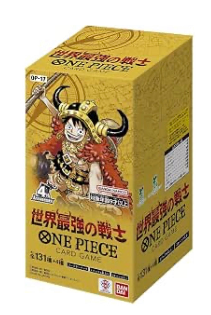 One Piece Card Game “The World's Strongest Warrior “ ( OP17 ) Box 24 Packs Sealed