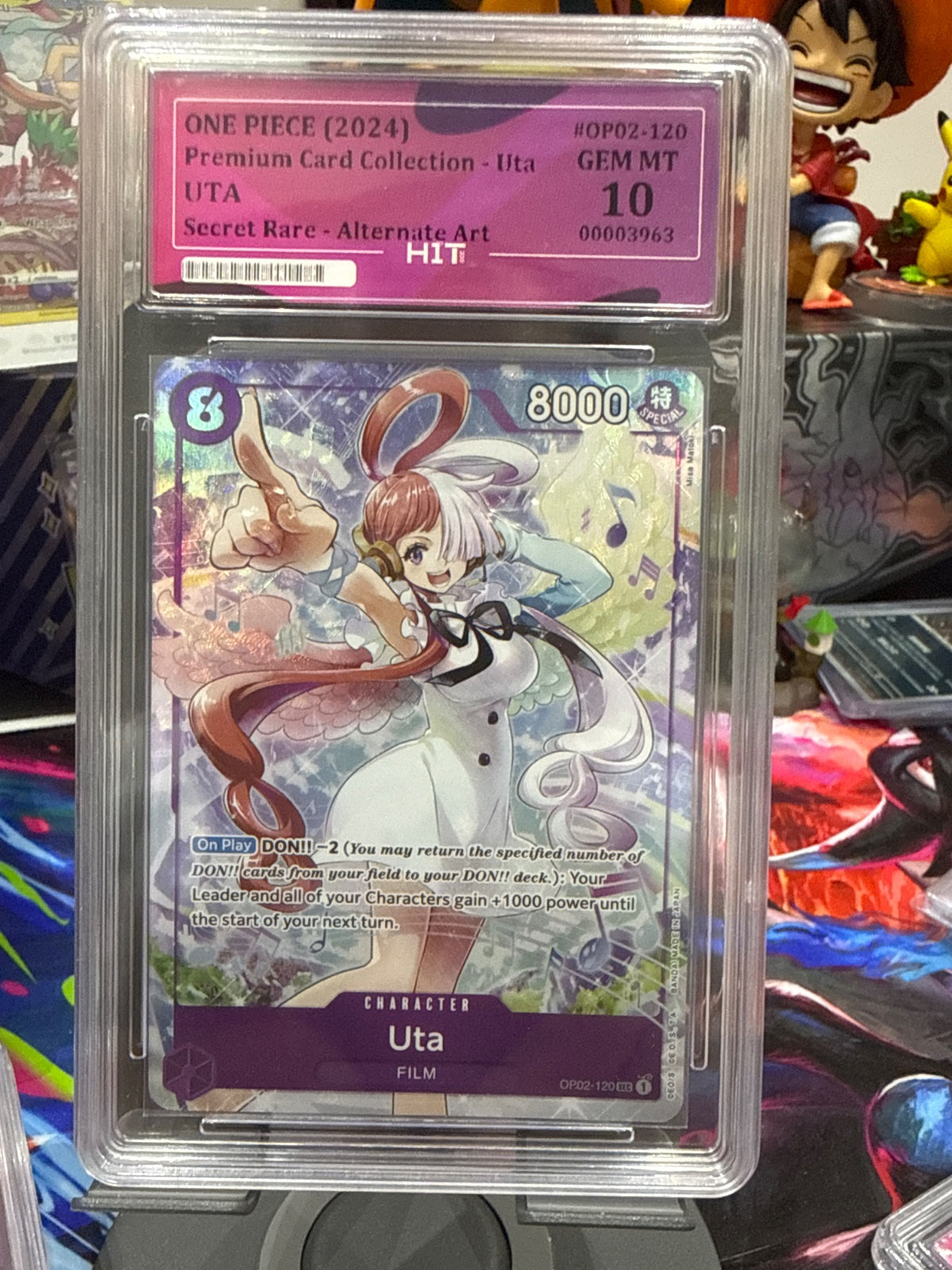 Uta - OP02-120 (Premium Card Collection -Uta-) · Collection Box (One Piece Promotion Cards)