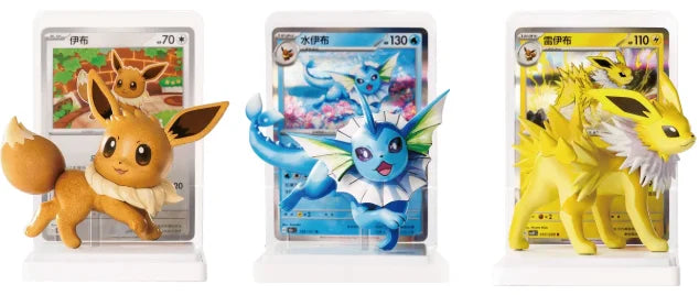Pokemon TCG Dream Painting Vol.3 Eevee & Friends Figurine Blind Box