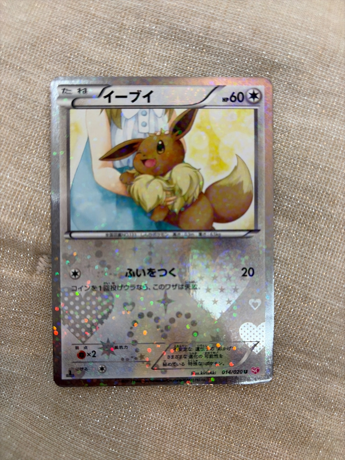 Eevee (JP) 014/020 · 1st Edition Holofoil (Shiny Collection)