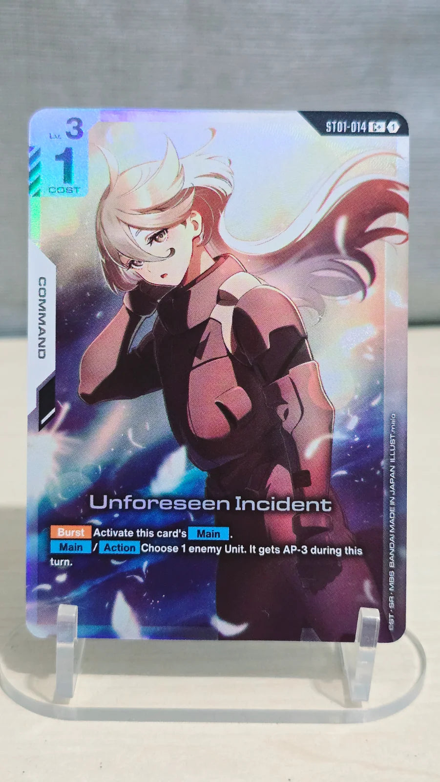 Unforeseen Incident (C+) ST01-014 (Starter Deck 01: Heroic Beginnings)