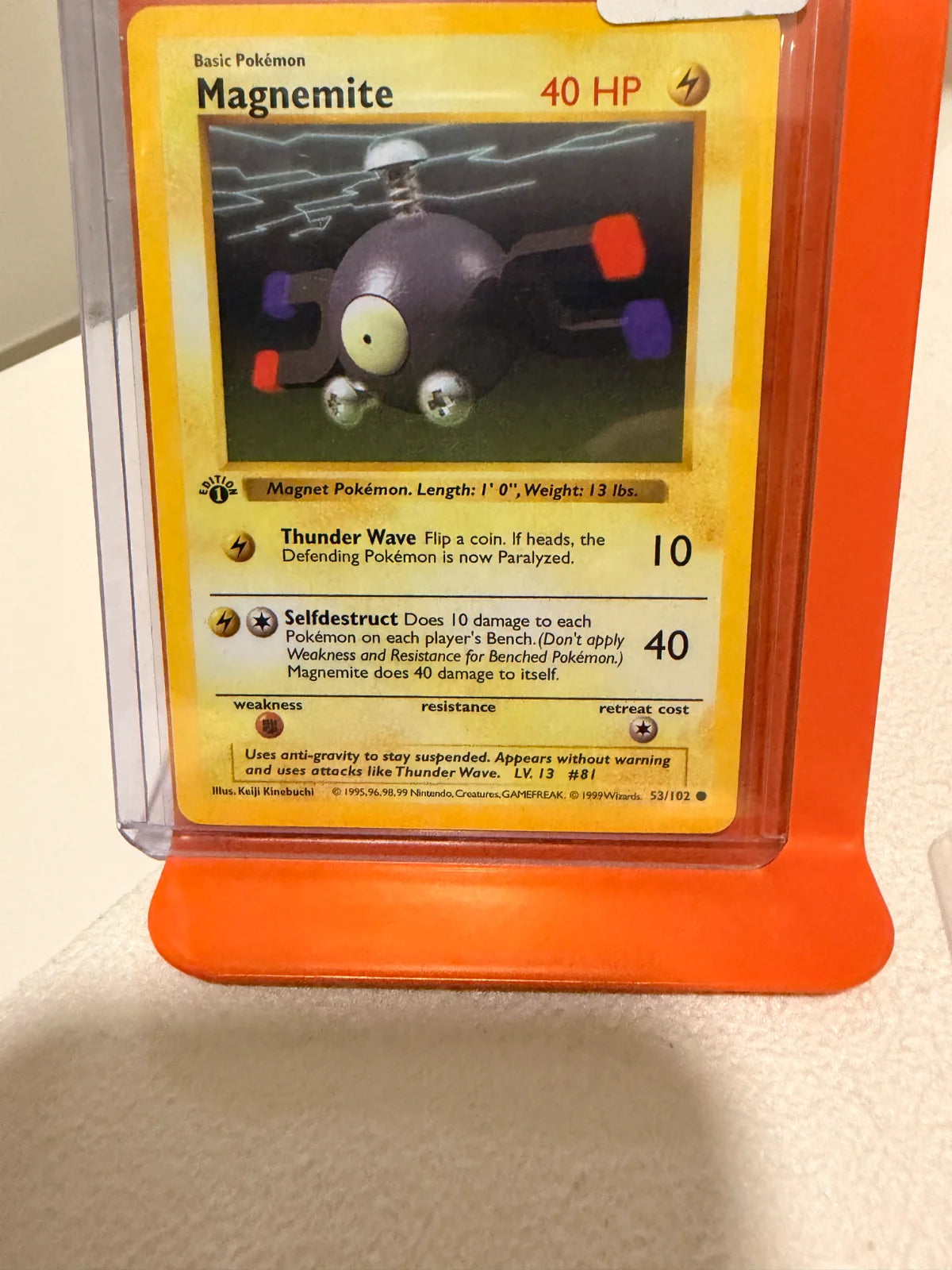 Magnemite 53 · 1st Edition (Base Set (1st Edition & Shadowless))