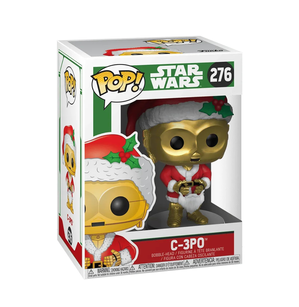 Funko POP! Star Wars: C-3PO (Santa) #276 Holiday Theme